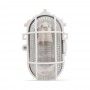 Aplique exterior oval tartaruga E27 IP44 Aplique exterior oval tartaruga E27 IP44