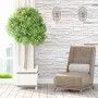 Aplique exterior oval tartaruga E27 IP44 Aplique exterior oval tartaruga E27 IP44
