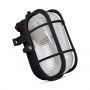 Aplique exterior oval tartaruga E27 IP44 Aplique exterior oval tartaruga E27 IP44