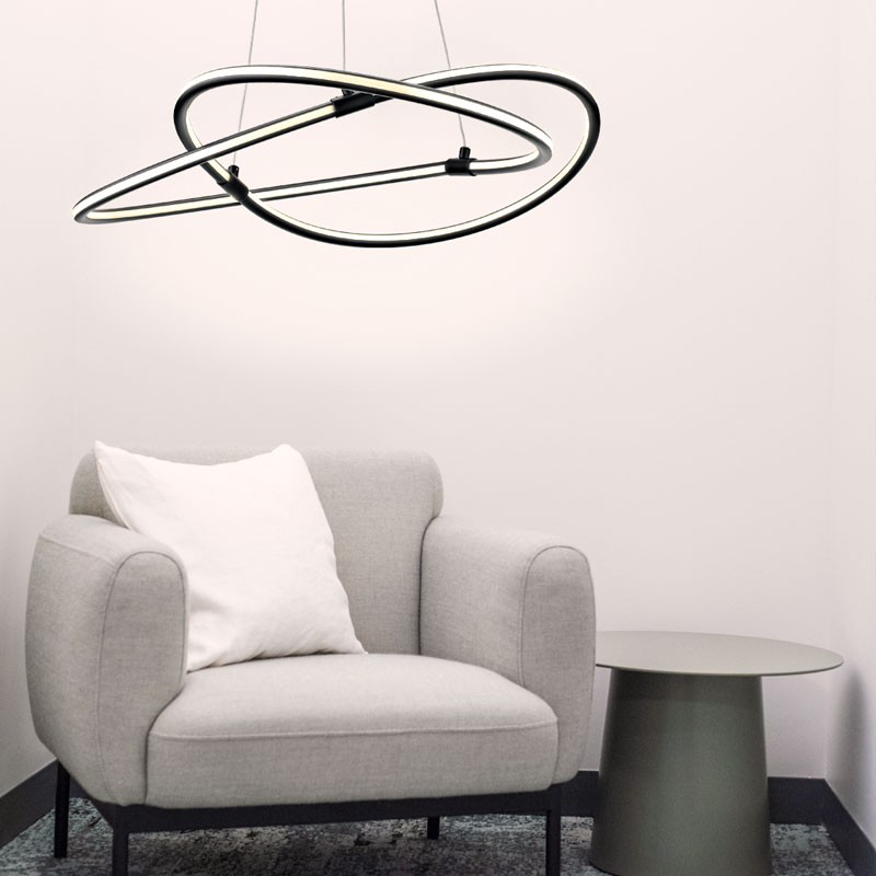 candeeiro suspenso com design de estilo nórdico