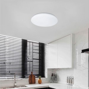 Lâmpada de tecto circular LED BASIC 18W montada na superfície