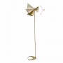 Candeeiro de pé design "MARLÈNE", réplica AJ Jacobsen - cor dourado