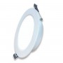 luminária circular embutida de 4w