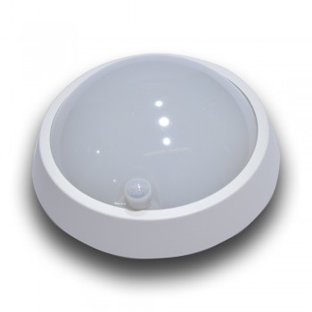 Aplique de parede LED 12W com sensor PIR IP64 Aplique de parede LED 12W com sensor PIR IP64