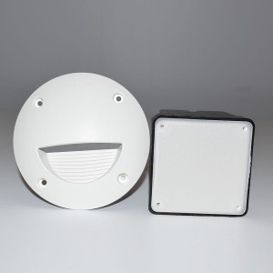 Baliza encastrável  branca LED FUMAGALLI "LETI 100" GX53 - 3W - IP66