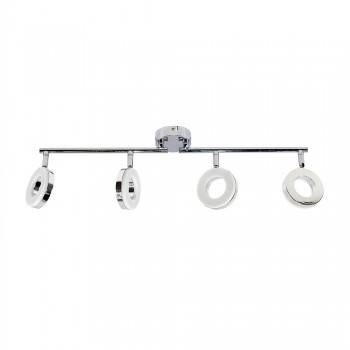 Candeeiro de teto LED articulada orientável "RING 4" Candeeiro de teto LED articulada orientável "RING 4"