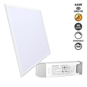 Painel LED rebaixável TRIAC 60X60cm 44W 3960LM UGR19