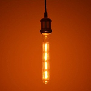 Lâmpada de Filamento LED Vintage ST30 Ouro de 4W