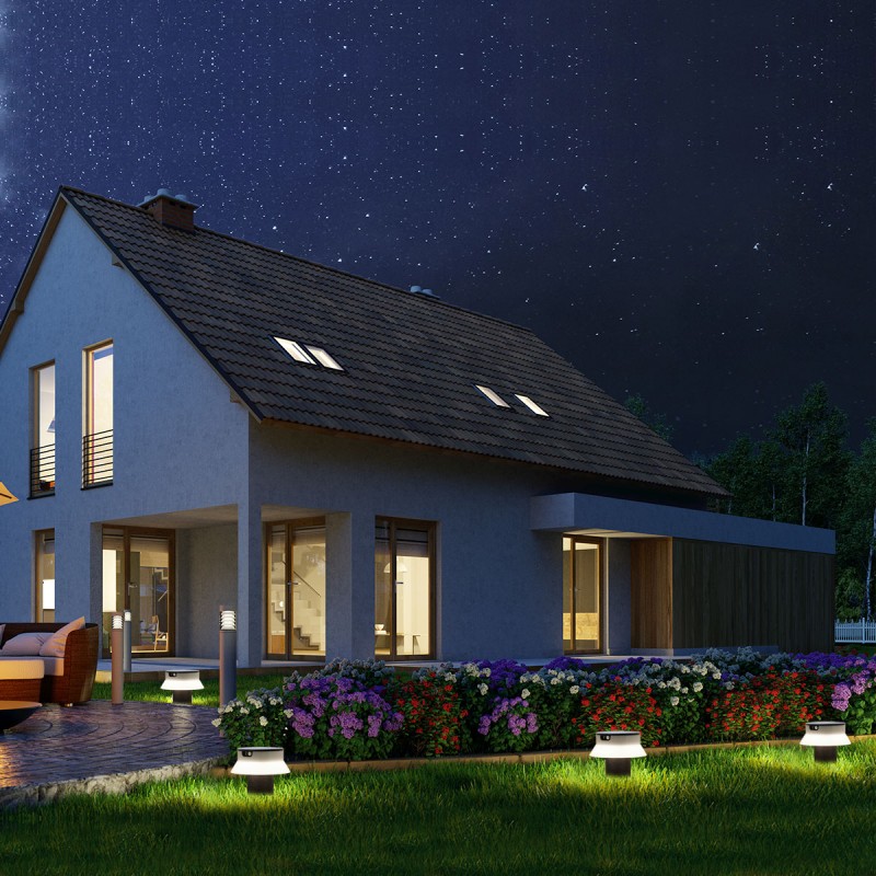 Iluminação solar para casas Iluminação solar para casas