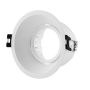 Anel de encastrar em plástico para GU10 MR16 - Recorte Ø85mm