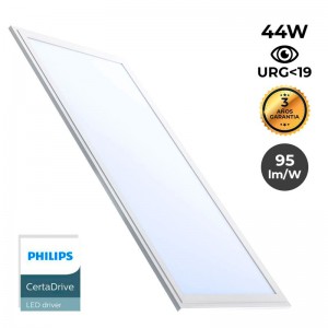 Pack com 8 painéis LED slim 120x30 UGR19