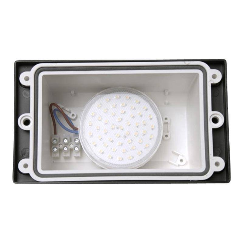 Baliza encastrável LED de parede Fumagalli LETI 200 HS GX53 3W