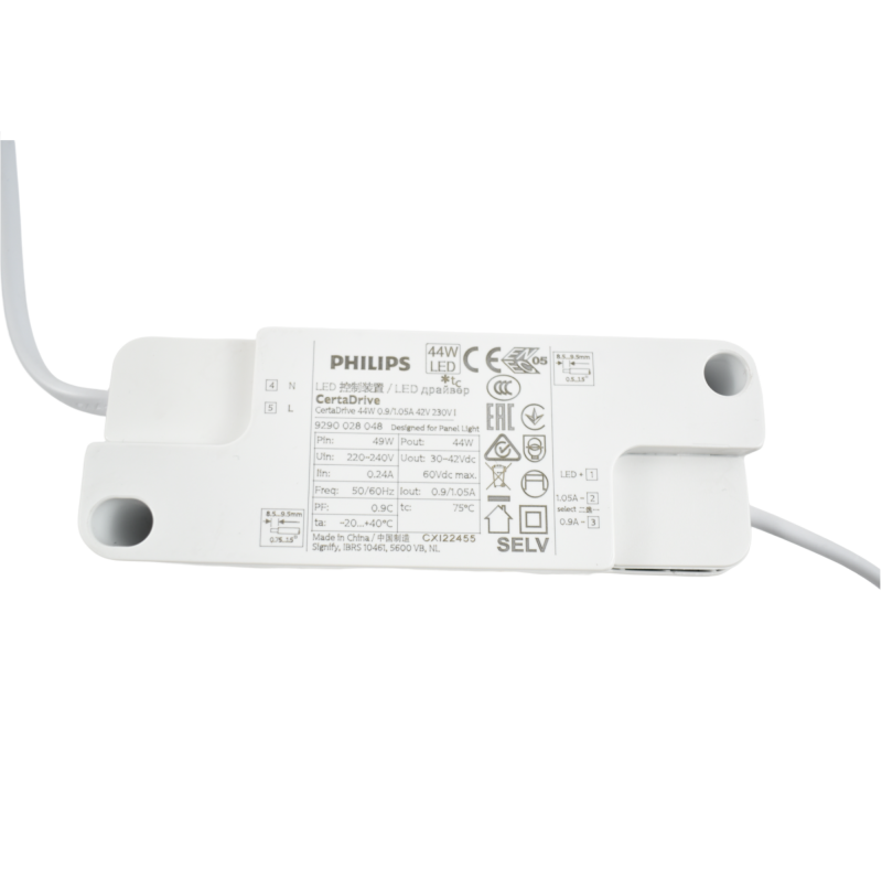 Painéis LED Slim driver Philips CertaDrive Painéis LED Slim driver Philips CertaDrive