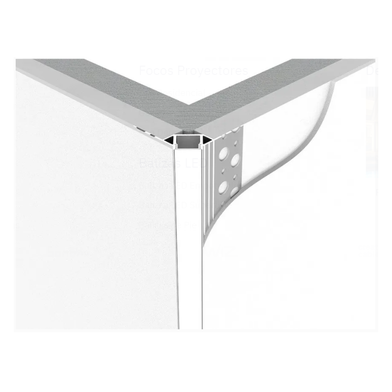 Perfil de alumínio para fitas de  led Perfil de alumínio para fitas de  led