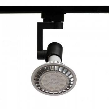 Porta-candeeiro de Carril monofásico para lâmpada PAR 30 E27 Porta-candeeiro de Carril monofásico para lâmpada PAR 30 E27