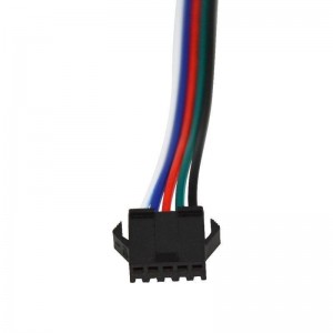 Conector rápido fêmea 5 pinos para fita LED RGBW IP20