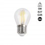 Lâmpada de filamento LED regulável E27 5W G45