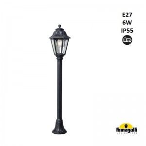 Candeeiro de rua LED exterior FUMAGALLI "MIZAR/ANNA" - 110 cm - 6W - E27 - IP55