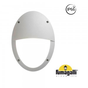 Candeeiro de parede Fumagalli branco IP66