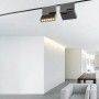 Foco LED para Carril monofásica 15W anticandeamento UGR19 IP20 Foco LED para Carril monofásica 15W anticandeamento UGR19 IP20