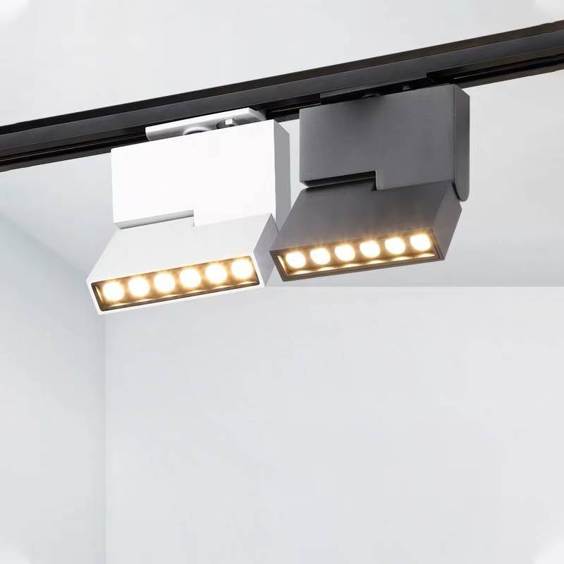 Foco LED para Carril trifásica 30W antideslumbrante UGR19