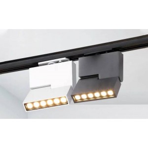 Foco LED para Carril trifásica 30W antideslumbrante UGR19