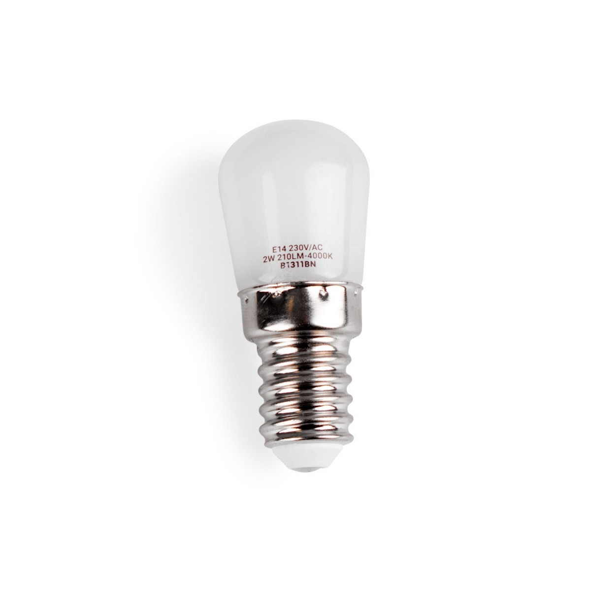 Lâmpada LED E14 2W - Tamanho pequeno