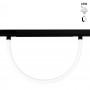 Néon LED flexível para carril magnético 360º - 48V DC- Ø30mm - 24W/m - 1 metro - 336ch/m