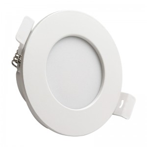 Downlight LED de encastrar 7W IP44 com interrutor de seleção CCT