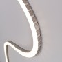 Perfil flexível de aço 16x16 mm para tubos de silicone - 2 metros