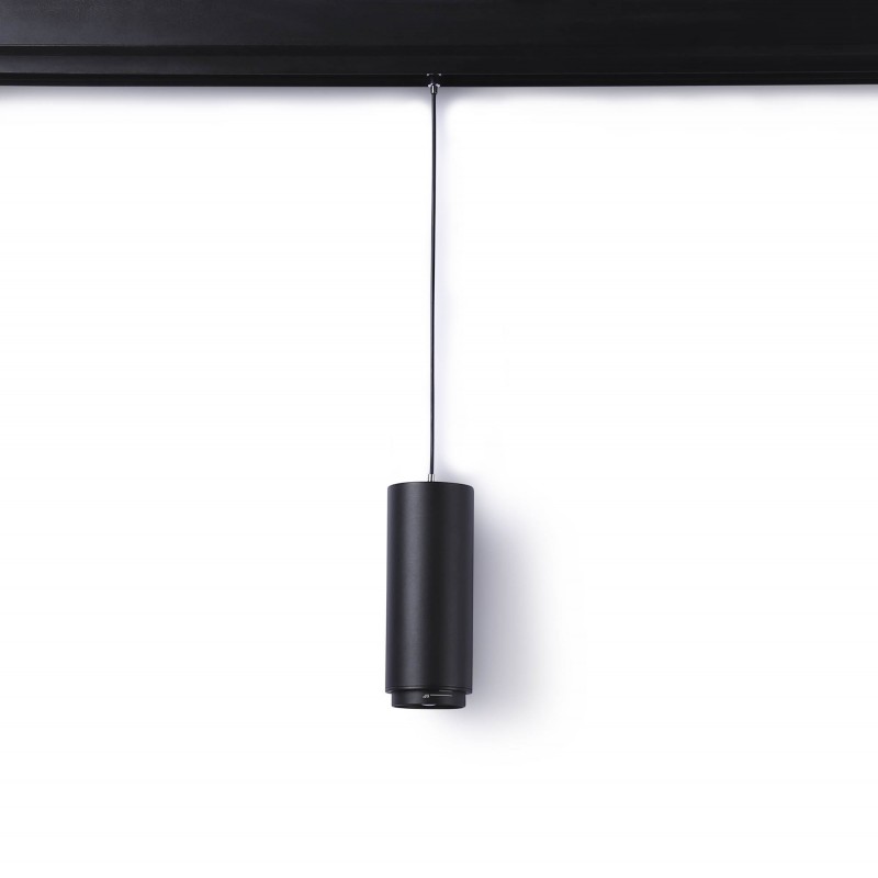 Foco LED suspenso para carril magnético com ZOOM 15°-60° - 48V - 8W - UGR16 - CRI95 Foco LED suspenso para carril magnético com ZOOM 15°-60° - 48V - 8W - UGR16 - CRI95