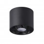 Luminária de teto redonda - 8W UGR18 - Driver Eaglerise - cor preta