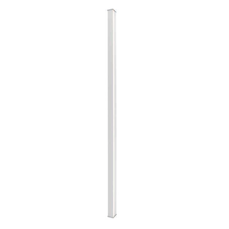 Aplique de parede design linear - LED integrado- 33W- 150 cm - branco