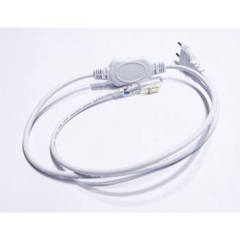 Cabo de alimentação para mangueira LED Ø13mm 230V Cabo de alimentação para mangueira LED Ø13mm 230V