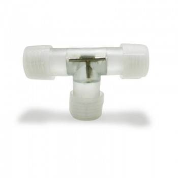 Conector T para Mangueira LED Ø13mm Conector T para Mangueira LED Ø13mm