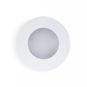 Luminária LED de embutir em móveis -2W -220V AC - IP44 - branco