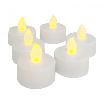 Mini-Vela LED Cilíndrica 38x40mm Mini-Vela LED Cilíndrica 38x40mm