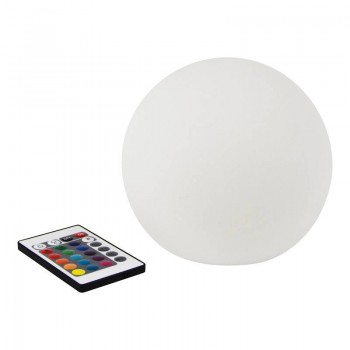 Candeeiro esfera LED 15 cm RGBW Exterior recarregável Candeeiro esfera LED 15 cm RGBW Exterior recarregável
