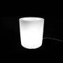 Vaso LED RGBW de Resina Branca, 40x40cm, 5W, IP65