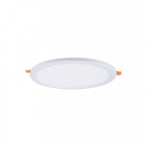 Luminária embutida circular LED 15W - Diâmetro de corte ajustável: Ø 50-160mm