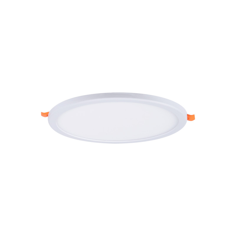Luminária embutida circular LED 15W - Diâmetro de corte ajustável: Ø 50-160mm