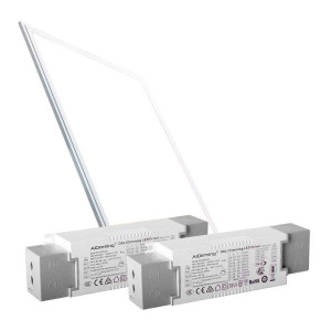 Painel LED encastrável 120X60cm - 0-10V regulável - 72W - UGR19