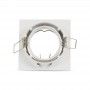 Aro downlight encastrável quadrado basculante para lâmpada GU10 / GU5.3 Aro downlight encastrável quadrado basculante para lâmpada GU10 / GU5.3