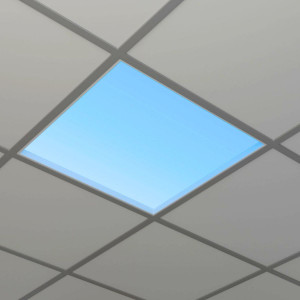Painel "Blue Skylight" - Luz do dia - 90W - instalação em escritórios, empresas, espaços comerciais