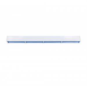 Candeeiro linear suspenso - efeito céu azul