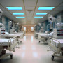 Painel "Blue Skylight" efeito de céu-  Daylight  para instalações em hospitais