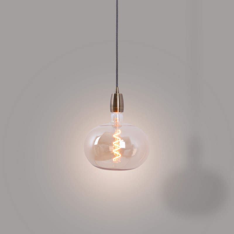 Lâmpada LED decorativa filamento Golden