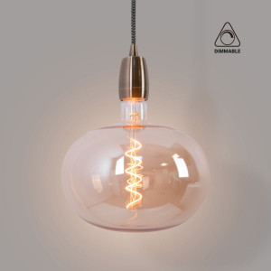 Lâmpada decorativa LED de filamento "Decor - Dourado" - E27 R220 - Regulável - 4W - 1800K