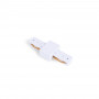 Conector linear branco para carril monofásico