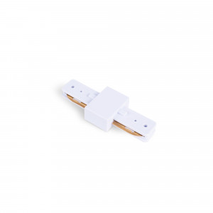 Conector linear branco para carril monofásico